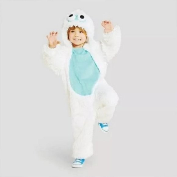 Hyde And EEK Other - Hyde & EEK! Boutique™ - Toddler Yeti Halloween Costume Jumpsuit